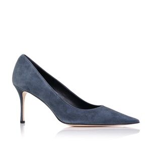 Marion Parke Classic Pump Dark Grey Suede